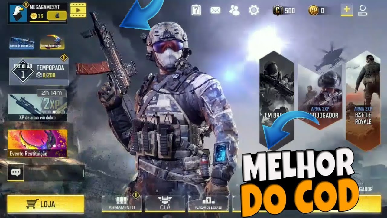 MELHOR ARMA DO JOGO!? DICAS DE CALL OF DUTY MOBILE - 