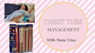 Nurse Chest Tube Management