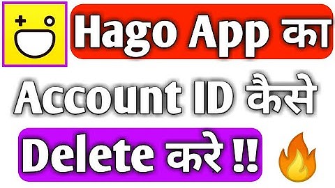 How to delete hago app ID [ hago App se apna profile aur ID kaise delete Karen] 🔥🔥