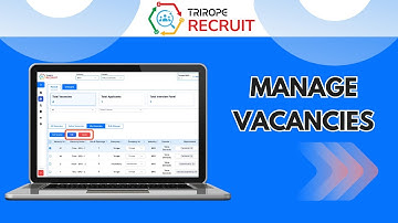 Trirope Recruit — Manage Vacancies Effortlessly & Track Job Performance