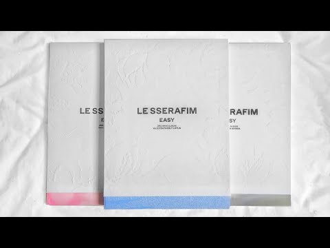 ☆ LE SSERAFIM 르세라핌 3rd Mini Album ❝ EASY ❞ Photobook