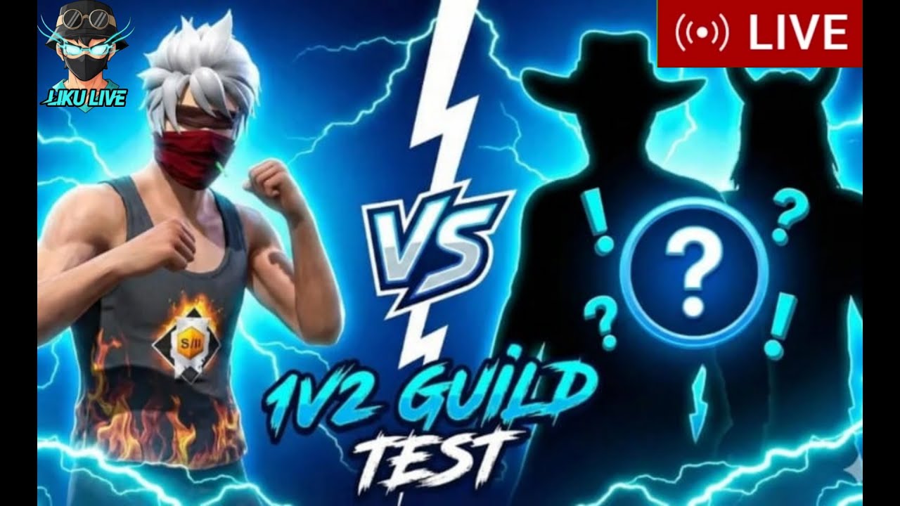 🔴MOBILE + PC 🔥 LIVE GUILD TEST 💥1V2 1V4 JOIN OUR GUILD? ||GAMEPLAY REACTION😱WITH ID CHECK✅