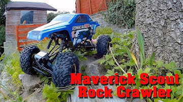 HPI Maverick Scout 2017 Rock Crawler RC - Unboxing and first run