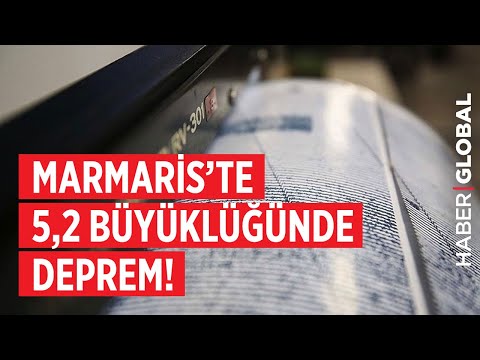 Muğla Marmaris'te 5,2'lik Deprem Anı! Ahmet Ercan'dan çarpıcı uyarı!