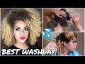 Natural Hair | Best WASH DAY ROUTINE for EXTRA MOISTURE from Start to Finish