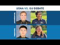 USNA vs. GU Debate: Should Deaf people be allowed to serve in the United States Military?