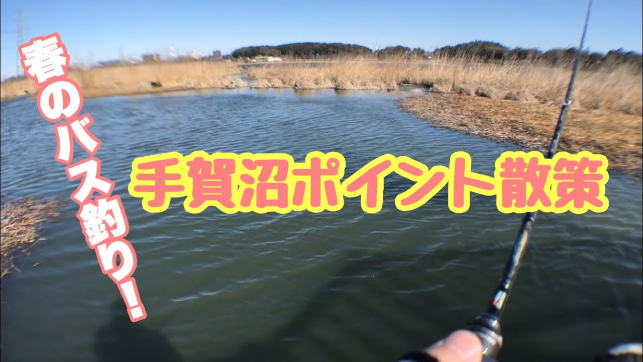 春のバス釣り 手賀沼ポイント散策 Youtube
