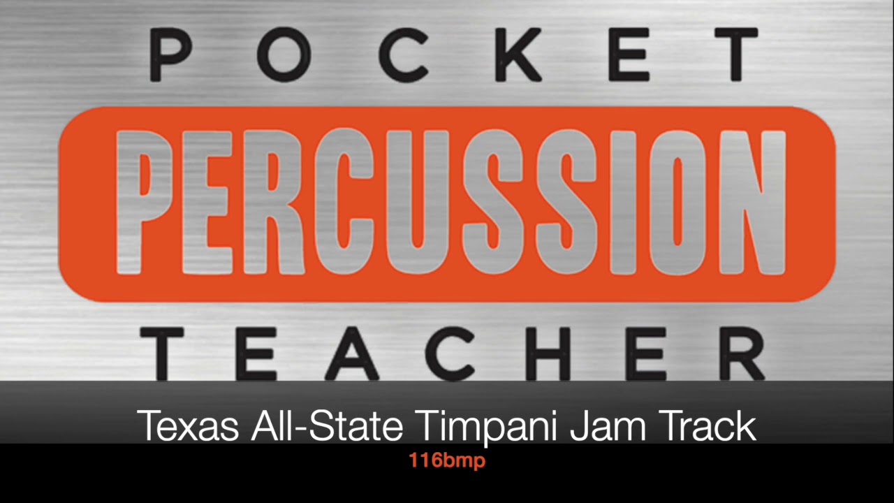 2020 Texas All-State Timpani Jam Track