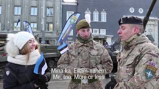 Kohtumine Briti liitlastega Eesti 100. aastapäeva paraadil Tallinnas 24.02.2018
