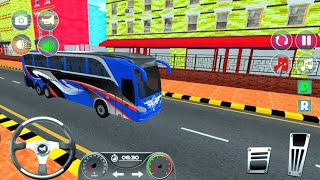 Highway Bus Simulator 2022 Heavy Bus Driving Games Sim 3d City Coach Simulator Gameplay screenshot 2