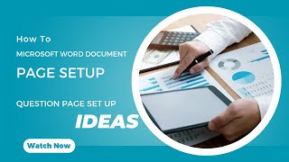 Microsoft word page setup part- 1, How to Question page set up! Stamp page setup