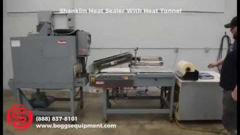 2001 Shanklin S-26 Semi-Automatic Shrink Wrap System