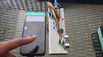 NodeMCU ESP8266 Monitoring Jarak Menggunakan Sensor Ultrasonic dan Apliaksi Blynk
