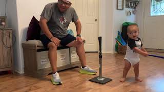 Toddler Baseball - 17 months old by Amy Chestnut Trevino 16 views 2 years ago 38 seconds
