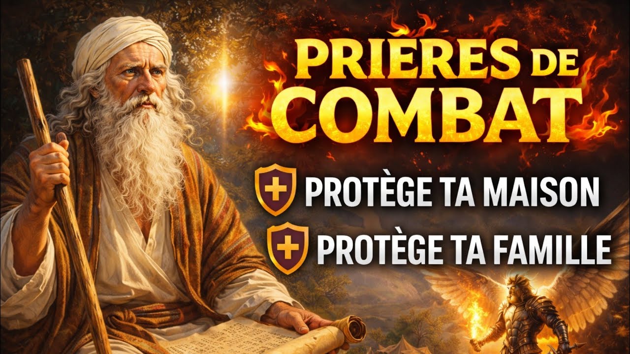 PRIÈRES DE COMBAT POUR PROTÉGER TA MAISON ET TA FAMILLE 