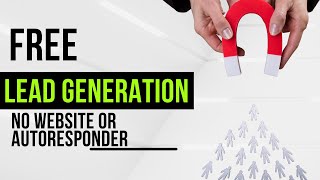 How To Build An Email List Fast And For Free - No Website or Autoresponder