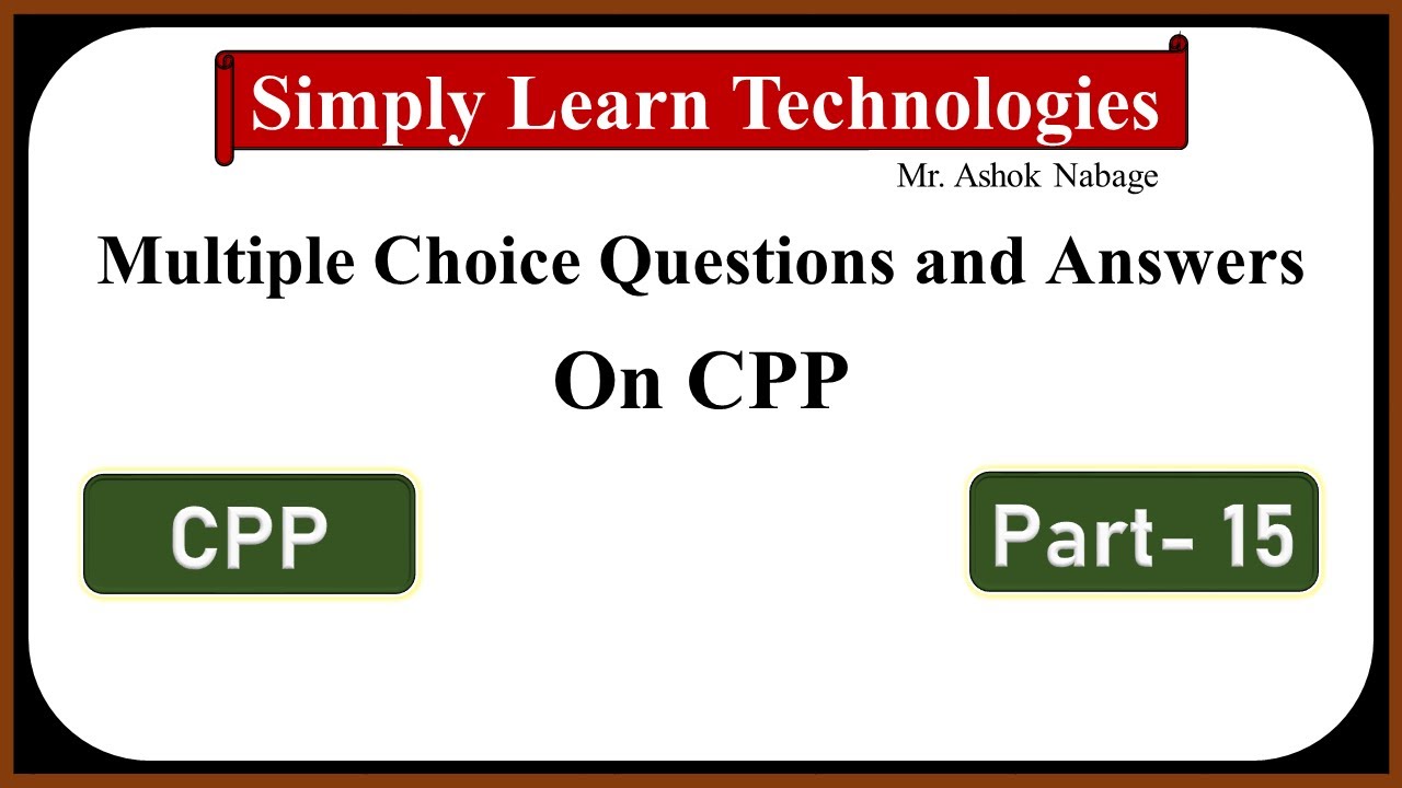 Simply learn. For cpp.