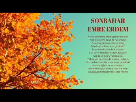 Sonbahar Şiiri - Emre Erdem