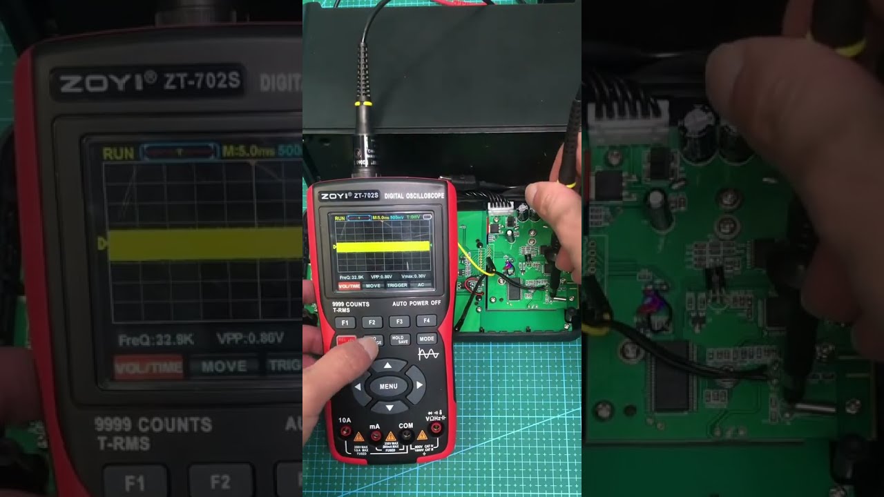 Oscilloscope Measurement Waveform Multimeter Dyyegodahornet