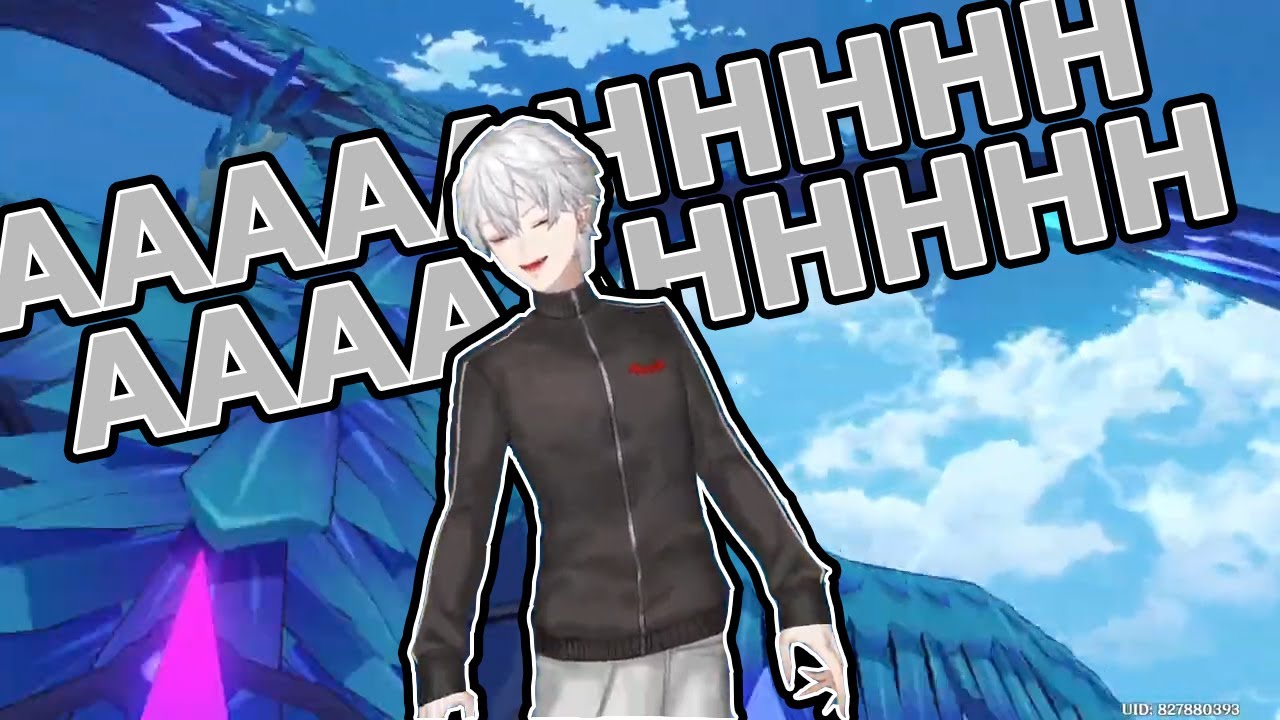 [Nijisanji/Eng sub]Kuzuha plays genshin impact with self voice acting