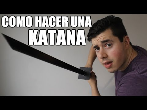 Video: Cómo Hacer Una Katana En Casa