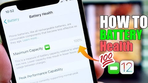 100 % iPhone Battery Health - How to do it