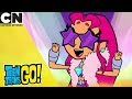 Teen Titans Go! | Starfire optræder i Justice Leagues Idol Star konkurrencen | Dansk Cartoon Network