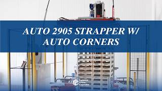 Auto 2905 Strapper w/ Auto Corners - Stretch Wrapping & Strapping | Equipment Systems Corporation