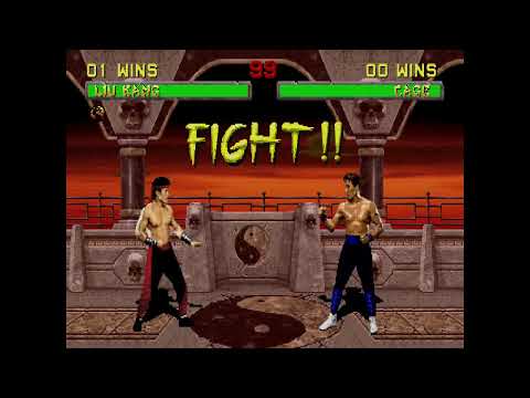 Mortal Kombat II - Liu Kang vs. Johnny Cage 3