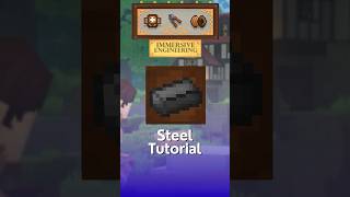 How to make Steel in Immersive Engineering
