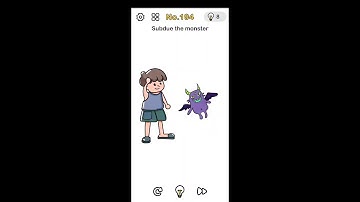 Brain Out Level 194 Subdue the monster #brainout