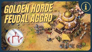Feudal Aggro Guide | Golden Horde | AoE4