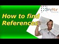 How to find references (for academic writing)