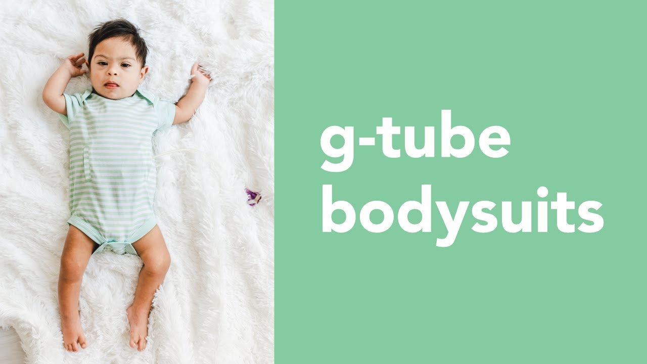 Short-Sleeve G-Tube Bodysuit | Preemie to 24M | G-Tube, Catheter, NICU/PICU, Port-friendly adaptive