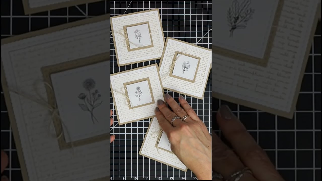 Making Quick Notecards for Gifts