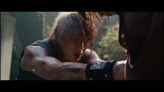 Enishi ended their battle with one last strike (Kenshin Rurouni The Final)Hurt scene/injured/stabbed