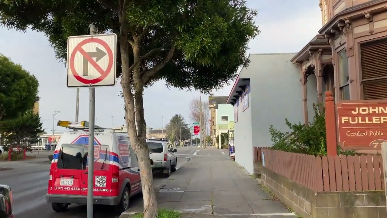 Walking Eureka, Ca. 01/17/22   4K