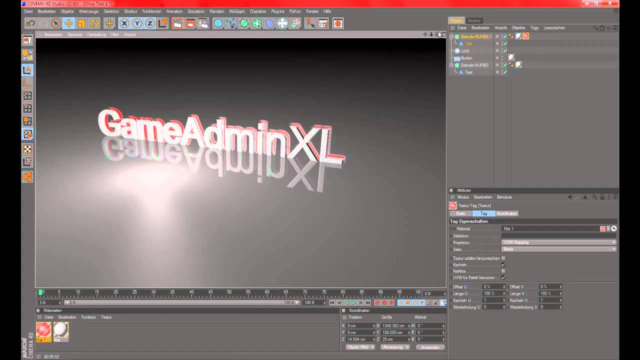 Cinema 4D Tutorial - Einfaches Intro (German|Deutsch) - YouTube