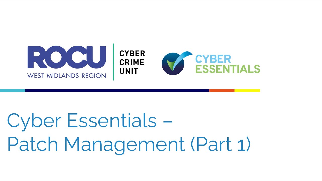 Cyber Essentials - Patch Management (Part 1) - YouTube