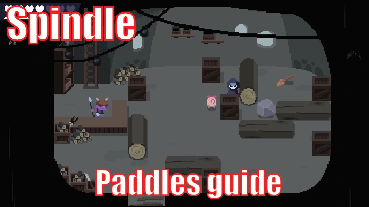 Both Paddles location guide | Log room puzzle | Spindle