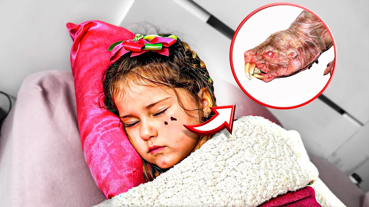 ALGO TERRÍVEL ACONTECEU COM MINHA IRMÃZINHA ENQUANTO ELA DORMIA!