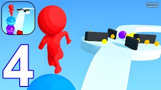 Stack Rider - Gameplay Walkthrough Part 4 Level 51-66 (iOS, Android)