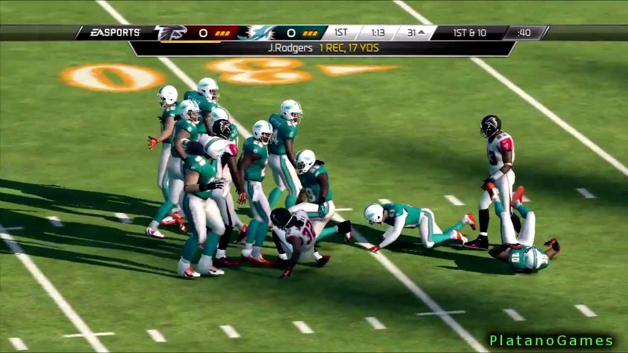 Nfl 2013 Week 3 Atlanta Falcons Vs Miami Dolphins 1st Qrt