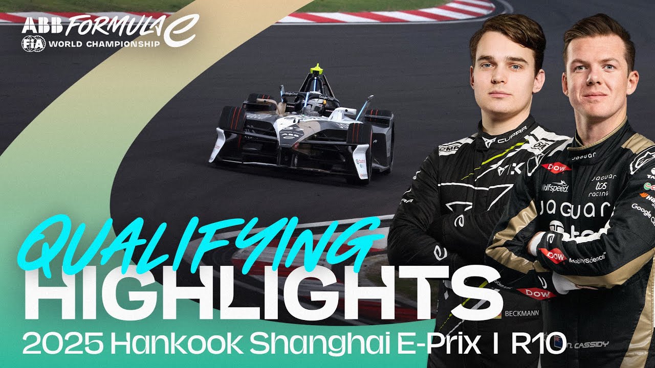 Setting Up For a Shanghai Showdown! 🍿🤩 | 2025 Hankook Shanghai E-Prix Round 10 Qualifying Highlights