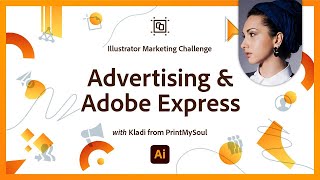 Advertising Campaign in Adobe Express | Illustrator Marketing Challenge