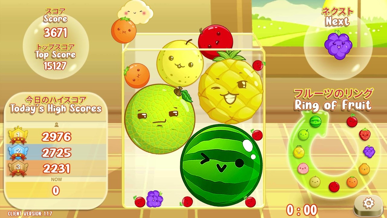 スイカゲーム】🍊🍉 ダブルスイカに挑戦！#857 - YouTube