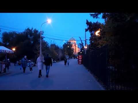 Вечерний вид на храм Александра Невского в Волгограде Evening view temple Alexander Nevsky Volgograd