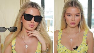 SUMMER LOOK ( ЛЕТНИЙ МАКИЯЖ + коллекция очков ) | Яна Русая