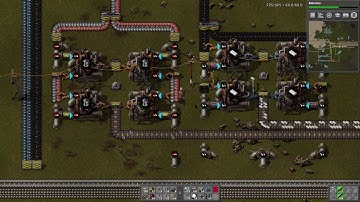 Factorio Episode 05, Blue Science (Advanced Oil Processing).