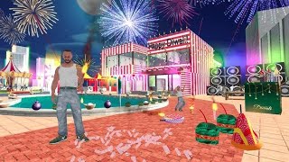Diwali 🎇 celebration in Indian Theft Auto and INDIAN BIKE DRIVIND 3D #gta5